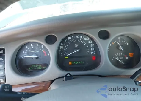 2003 Buick Lesabre Custom из США, поврежденный, VIN 1G4HP52KX3U214335